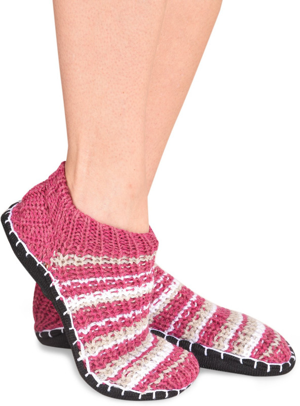 Senora LBT-3 MAGENTA Booties(Toe to Heel Length - 24 cm, Pink)