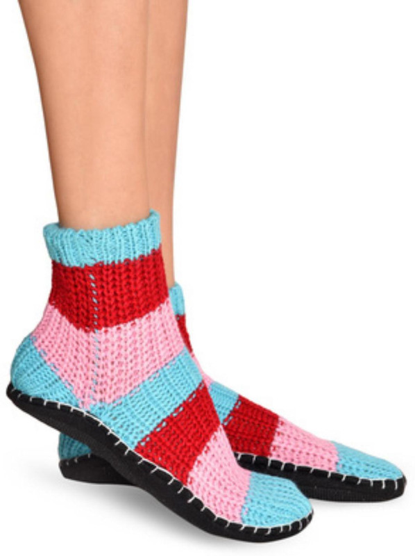 Senora LBT-4 SKY PINK Booties(Toe to Heel Length - 24 cm, Blue)