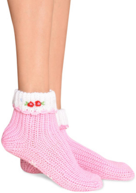 Senora LBT-2 PINK Booties(Toe to Heel Length - 24 cm, Pink)