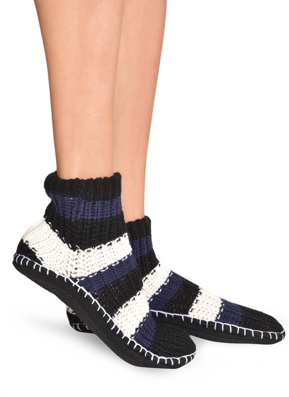 Senora LBT-4 BLACK BLUE Booties(Toe to Heel Length - 24 cm, Black)