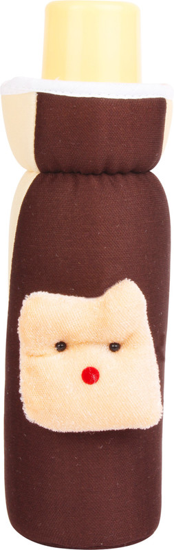 Ole Baby Dual Color Popup Cat Bottle Cover(Brown, Cream)