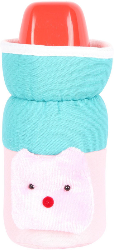 Ole Baby Dual Color Popup Cat Small Bottle Cover(Blue, Light Pink)