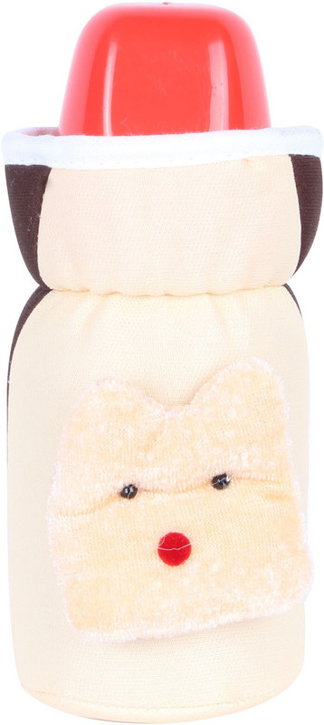 Ole Baby Dual Color Popup Cat Small Bottle Cover(Cream, Brown)
