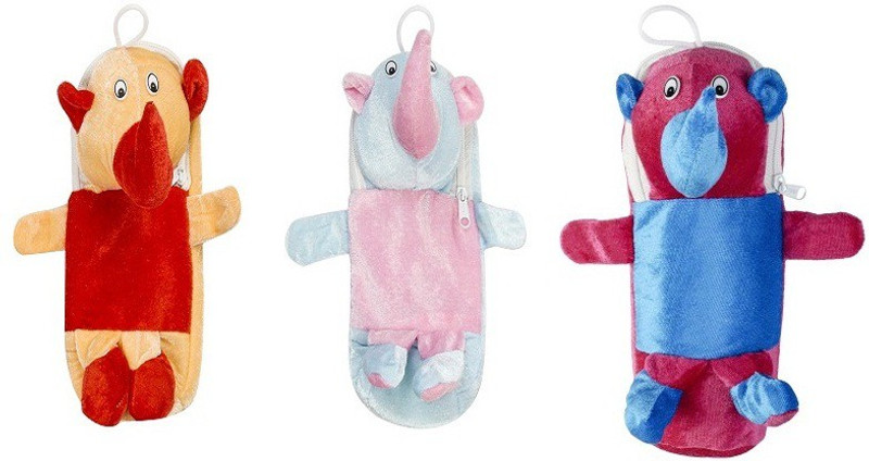 Chhote Janab FANCY BOTTLE COVER(SET OF 3)(Multicolor)
