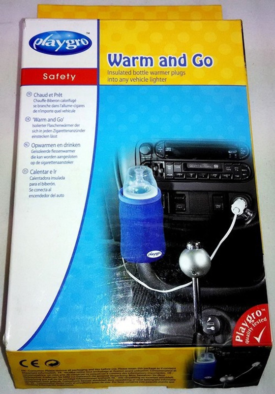 Playgro Warm N Go (Insulated bottle Warmer)(Blue)