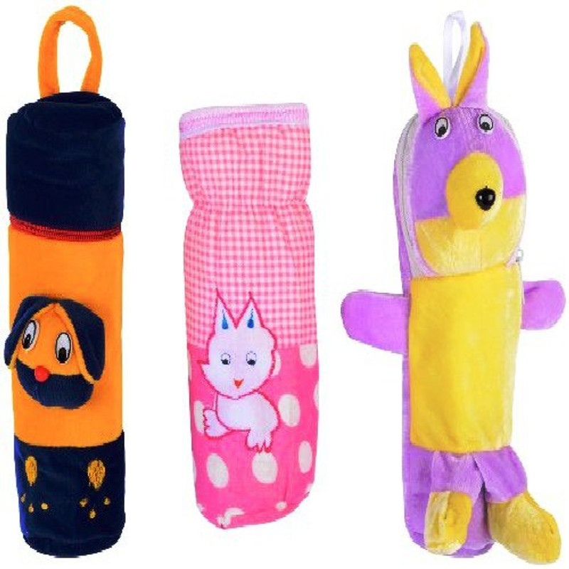 Chhote Janab FANCY BOTTLE COVER COMBO PACK OF3(Multicolor)