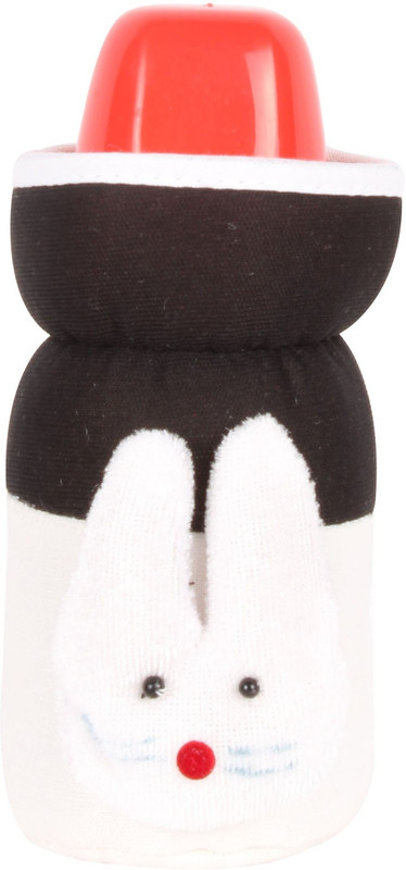 Ole Baby Dual Color Popup Rabbit Small Bottle Cover(Black, White)