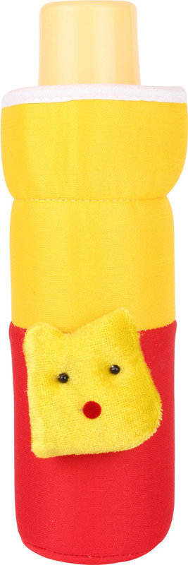 Ole Baby Dual Color Popup Cat Bottle Cover(Yellow, Red)