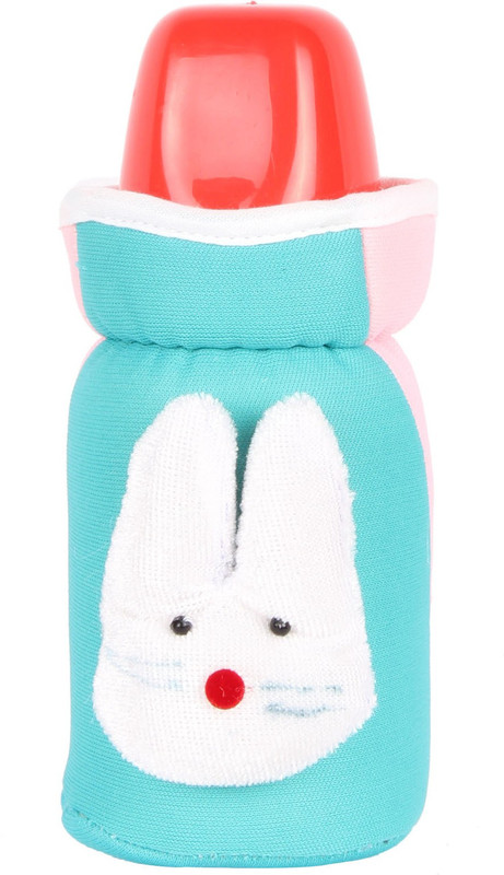 Ole Baby Dual Color Popup Rabbit Small Bottle Cover(Blue, Pink)