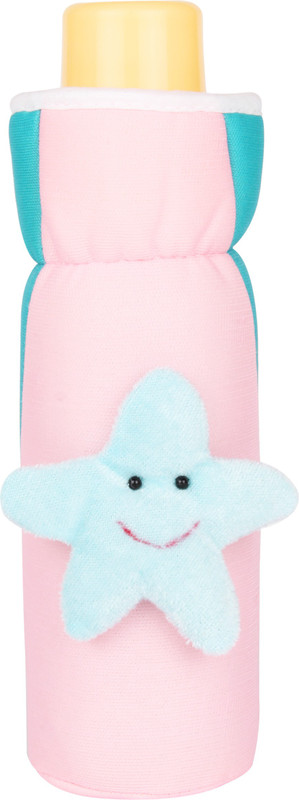 Ole Baby Dual Color Popup Star Bottle Cover(Light Pink, Cyan)