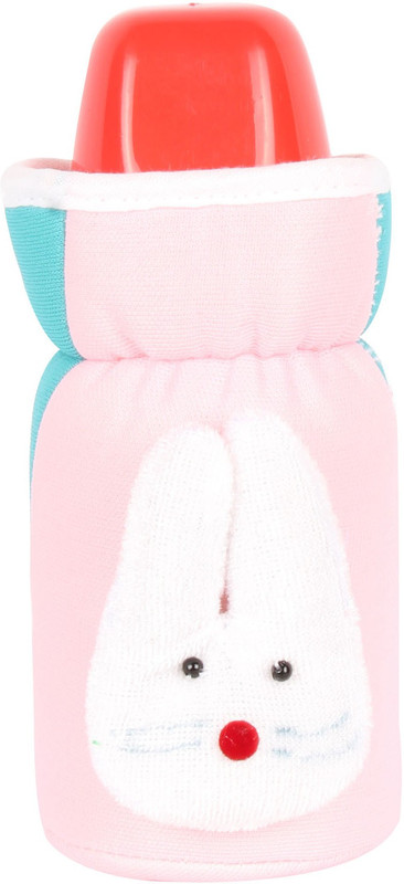 Ole Baby Dual Color Popup Rabbit Small Bottle Cover(Pink, Blue)