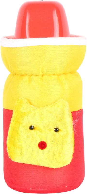 Ole Baby Dual Color Popup Cat Small Bottle Cover(Yellow, Red)