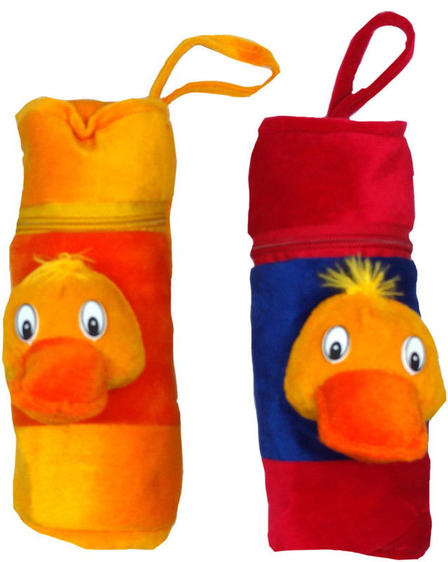 Navigator SureDeal Fancy Kids Bottle Cover(Red, Yellow, Blue)
