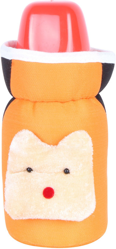 Ole Baby Dual Color Popup Cat Small Bottle Cover(Orange, Black)