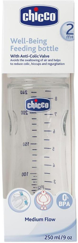 Chicco Wellbeing Pp Bottle Medium Flow Nipple(Pack of 1 Nipple) Chicco Wellbeing Pp Bottle Medium Flow Nipple(Pack of 1 Nipple)