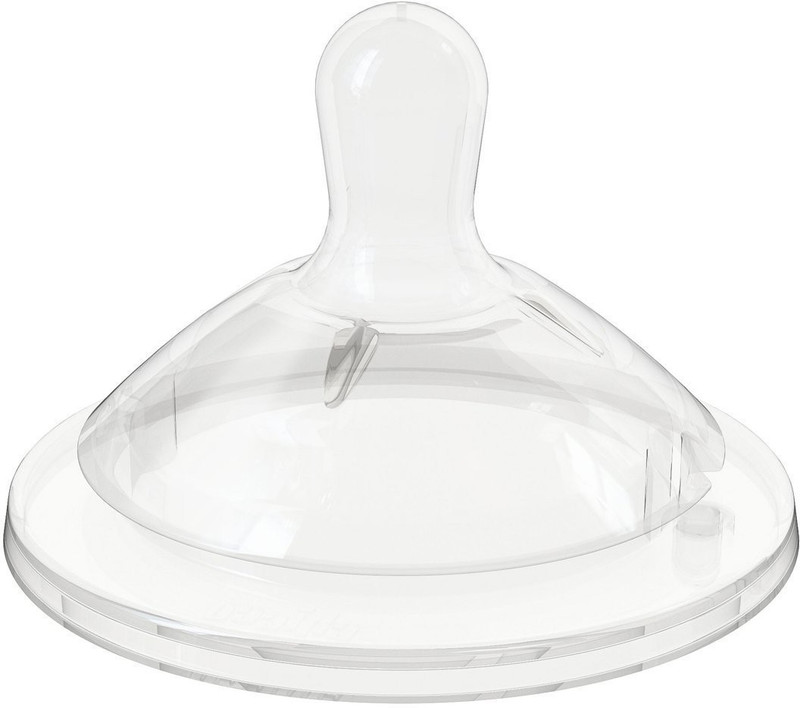 Chicco NATURAL FEELING STEP UP TEAT 2PCS 6M+ - 810472 Variable Flow Nipple(Pack of 1 Nipple)