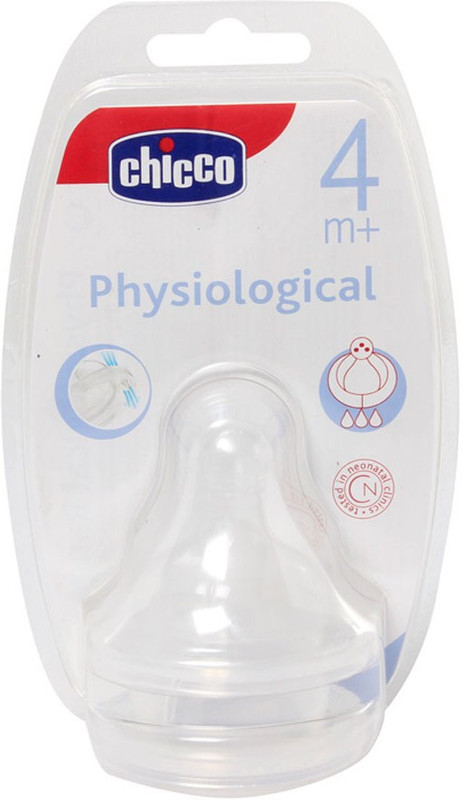 Chicco PHYSIOLOGICALSILICON TEAT WITH ANTI-COLIC VALVE FAST FLOW 2PCS Fast Flow Nipple(Pack of 2 Nipples) Chicco PHYSIOLOGICALSILICON TEAT WITH ANTI-COLIC VALVE FAST FLOW 2PCS Fast Flow Nipple(Pack of 2 Nipples)