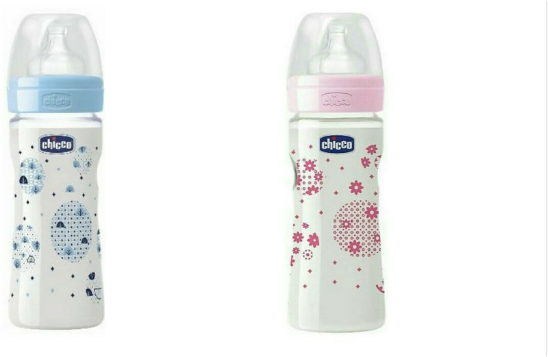 Chicco Feeding bottle 250ml Medium Flow Nipple(Pack of 2 Nipples) Chicco Feeding bottle 250ml Medium Flow Nipple(Pack of 2 Nipples)