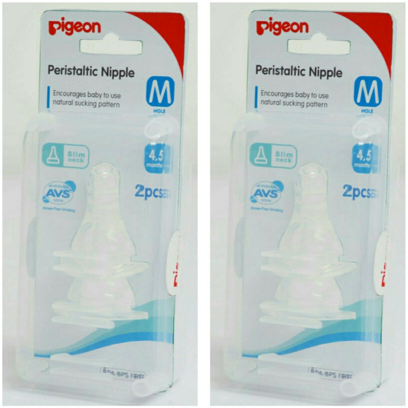 Pigeon Natural feeding Medium Flow Nipple(Pack of 4 Nipples) Pigeon Natural feeding Medium Flow Nipple(Pack of 4 Nipples)