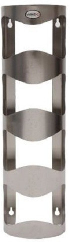 Beaut Stainless Steel Wine Rack(Steel, 4 Bottles)