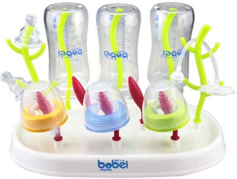 bobei elephant Plastic Bottle Rack(Multicolor, 5 Bottles)