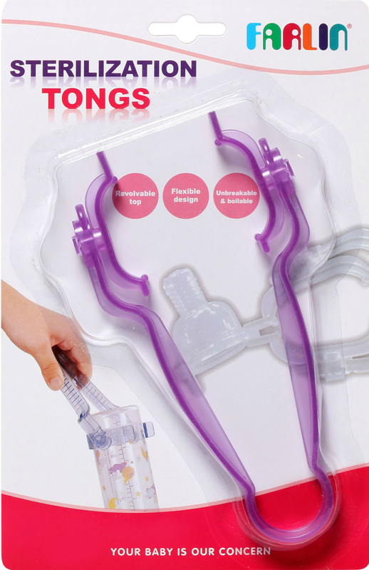 Farlin Sterilizing Bottle Tongs(Violet) Farlin Sterilizing Bottle Tongs(Violet)