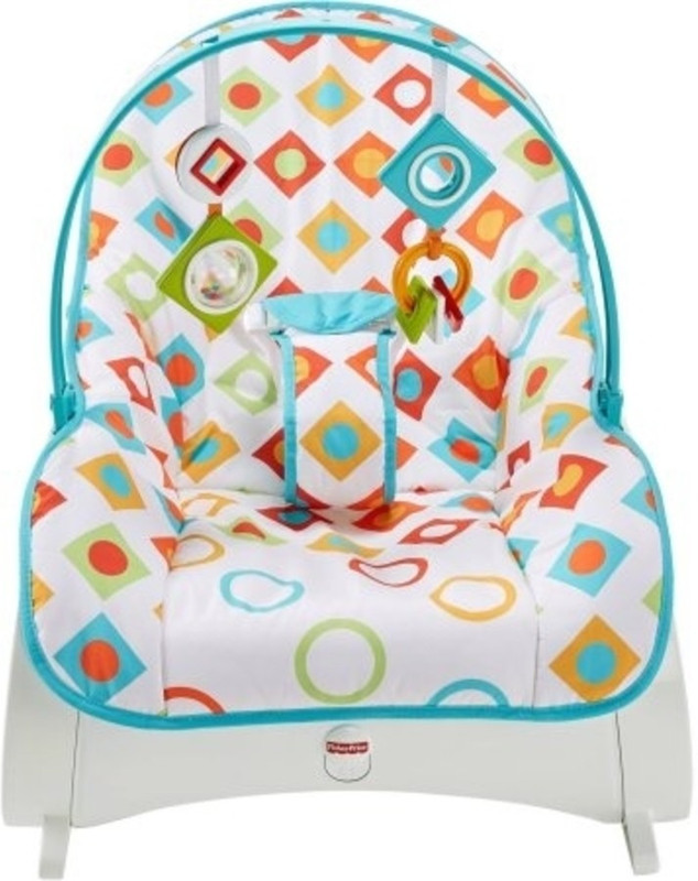 Fisher-Price INFANT TO TODDLER ROCKER - GEO DIAMONDS Rocker(Multicolor)
