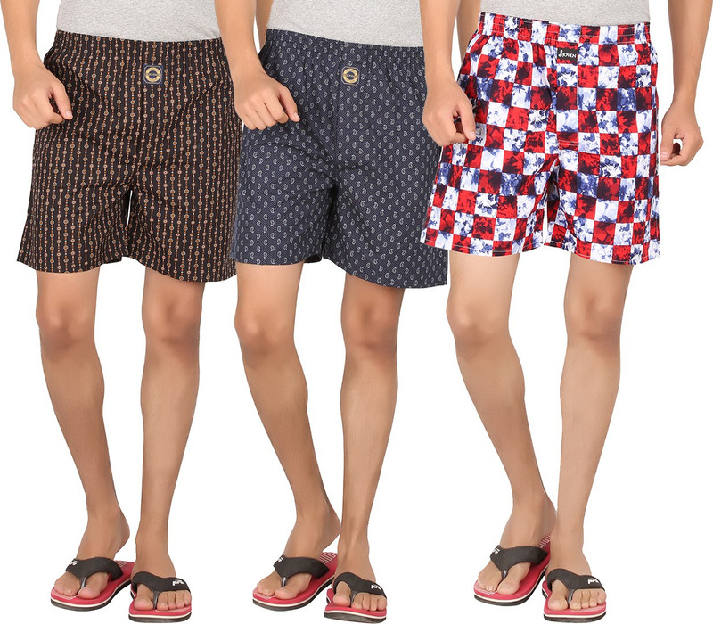 Joven Printed Men Boxer(Pack of 3)