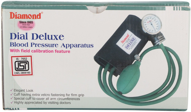 Diamond DM-25 Dial Deluxe Blood Pressure Apparatus Bp Monitor