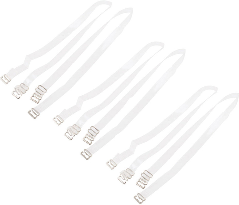 Bahucharaji Creation Beaded Bra Straps(Transparent, Pack of 3) Bahucharaji Creation Beaded Bra Straps(Transparent, Pack of 3)