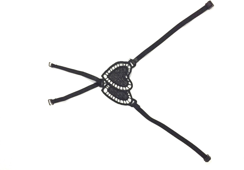 Unique Collections Fabric Bra Straps(Black, Pack of 1) Unique Collections Fabric Bra Straps(Black, Pack of 1)