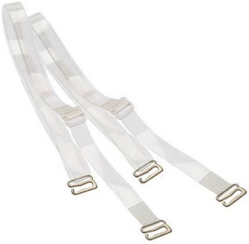 Falguni Fashion Fabric Bra Straps(Transparent, Pack of 2) Falguni Fashion Fabric Bra Straps(Transparent, Pack of 2)