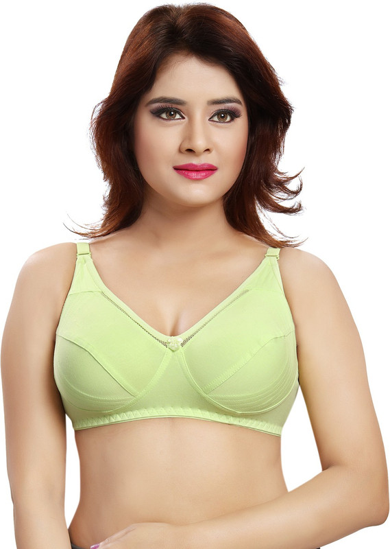 Sherry bySHERRY `212 -Lime Green Women Push-up Non Padded Bra(Light Green)