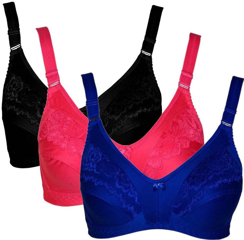 Teeny Bopper Women Full Coverage Bra(Multicolor)