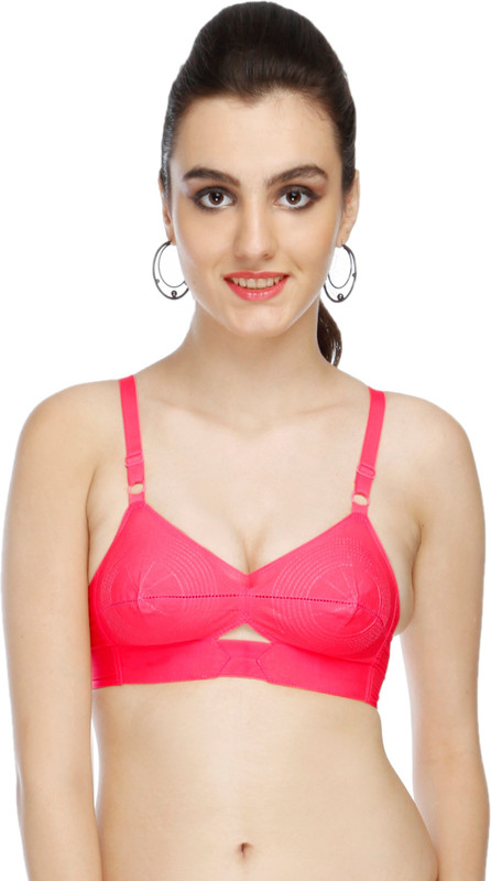 MyBra Women Full Coverage Bra(Pink)