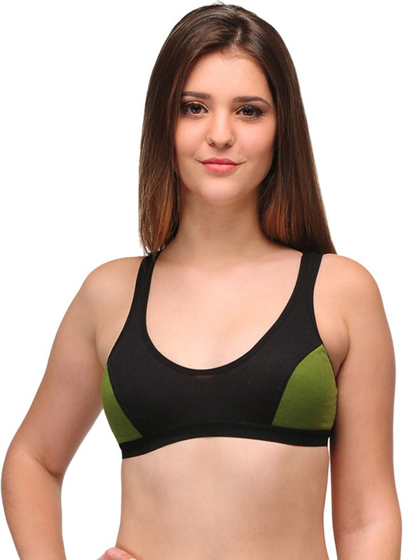 Urbaano Elina Women Sports Non Padded Bra(Green)