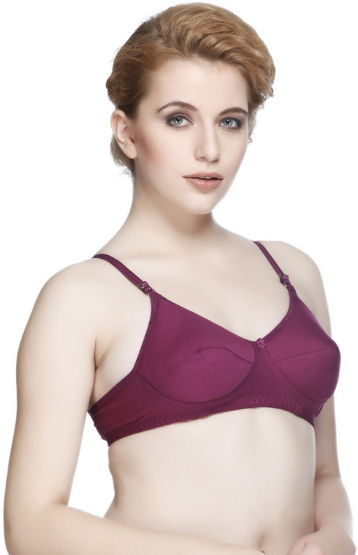 Girlsz byGirlsz Women Minimizer Lightly Padded Bra(Maroon)