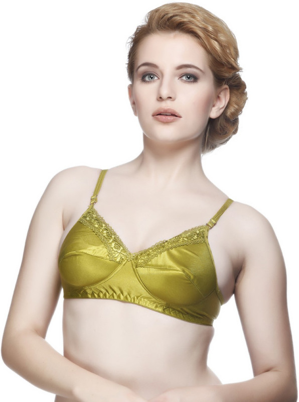 Girlsz byGirlsz Women Minimizer Lightly Padded Bra(Green)