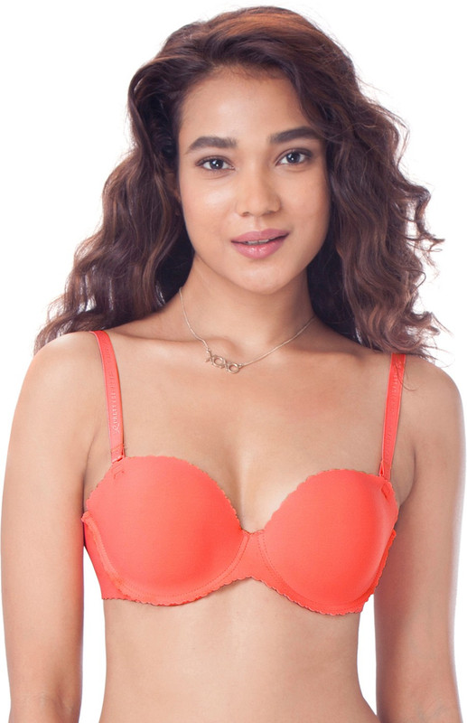 PrettySecrets Miracle Fit Women Balconette Bra(Red)