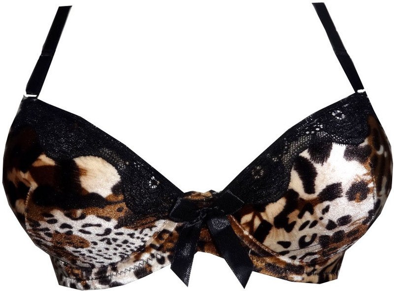 Baodiehua Women Push-up Lightly Padded Bra(Multicolor)