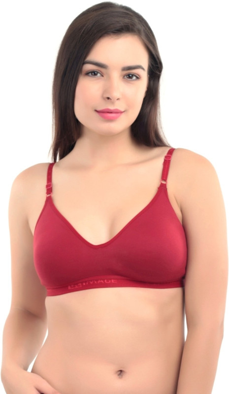 Abelino Women Sports Non Padded Bra(Maroon)
