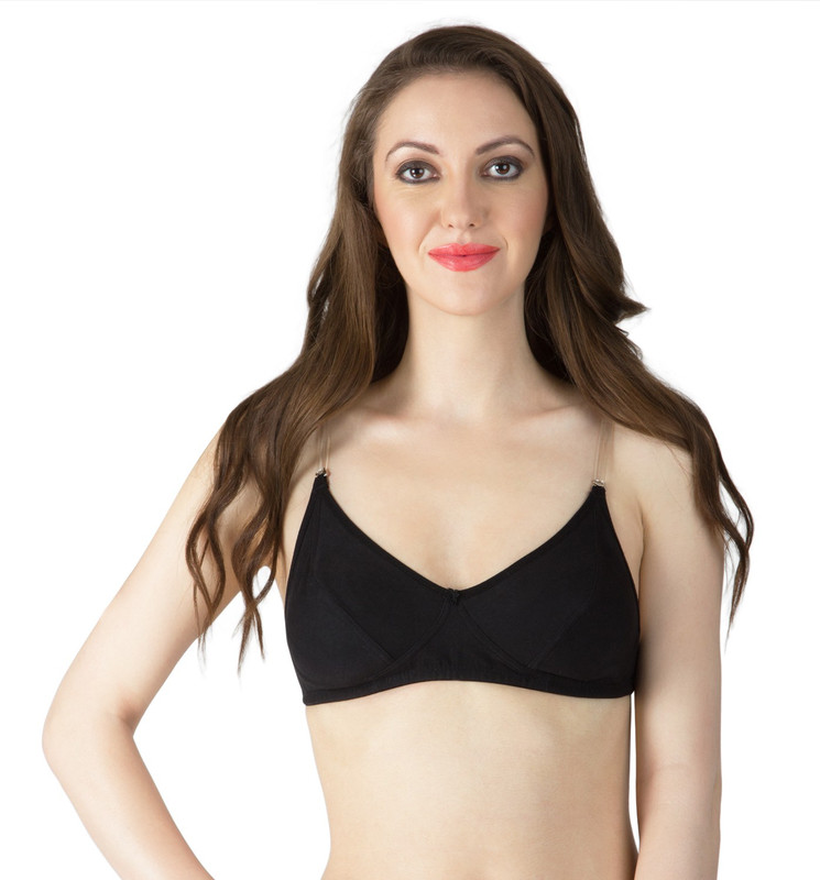 Smexy Women Full Coverage Bra(Black)