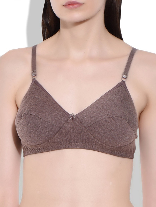 Fabme Women Push-up Heavily Padded Bra(Brown)