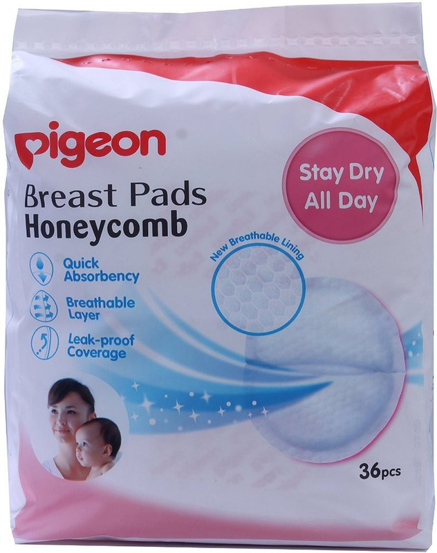 Pigeon Breast Pads Honeycomb(36 Pieces)