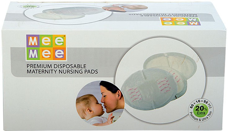 Mee Mee Premium Disposable Maternity Nursing Breast Pads(96 Pieces)