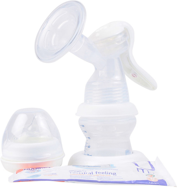 Chicco Manual Breast Pump Natural Feeling Step Up - Manual(White)
