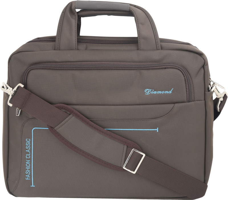 JOURNEY9 FC16106 BRN Medium Briefcase - For Men(Brown)