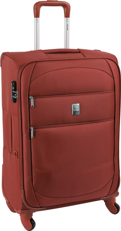 Delsey Trip 78Cm Check-In Trolley Luggage (Red) Large Briefcase - For Men & Women(Red)
