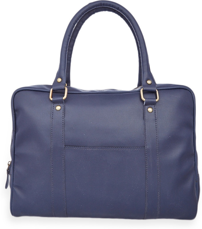 Henry and Smith Men's Dapper Modernistic Medium Briefcase - For Men(Blue)