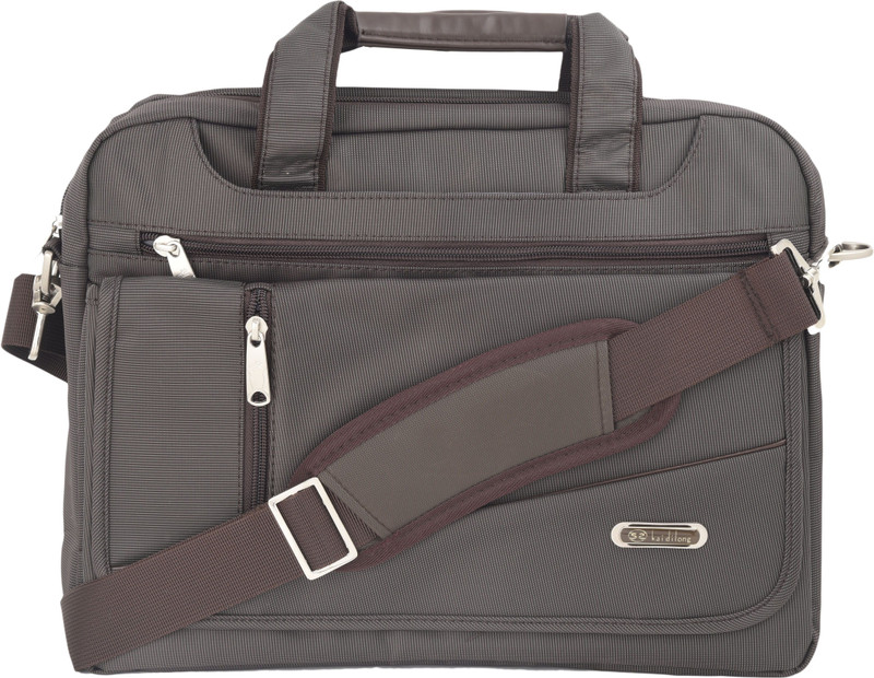 JOURNEY9 FC9011 BRN Small Briefcase - For Men(Brown)
